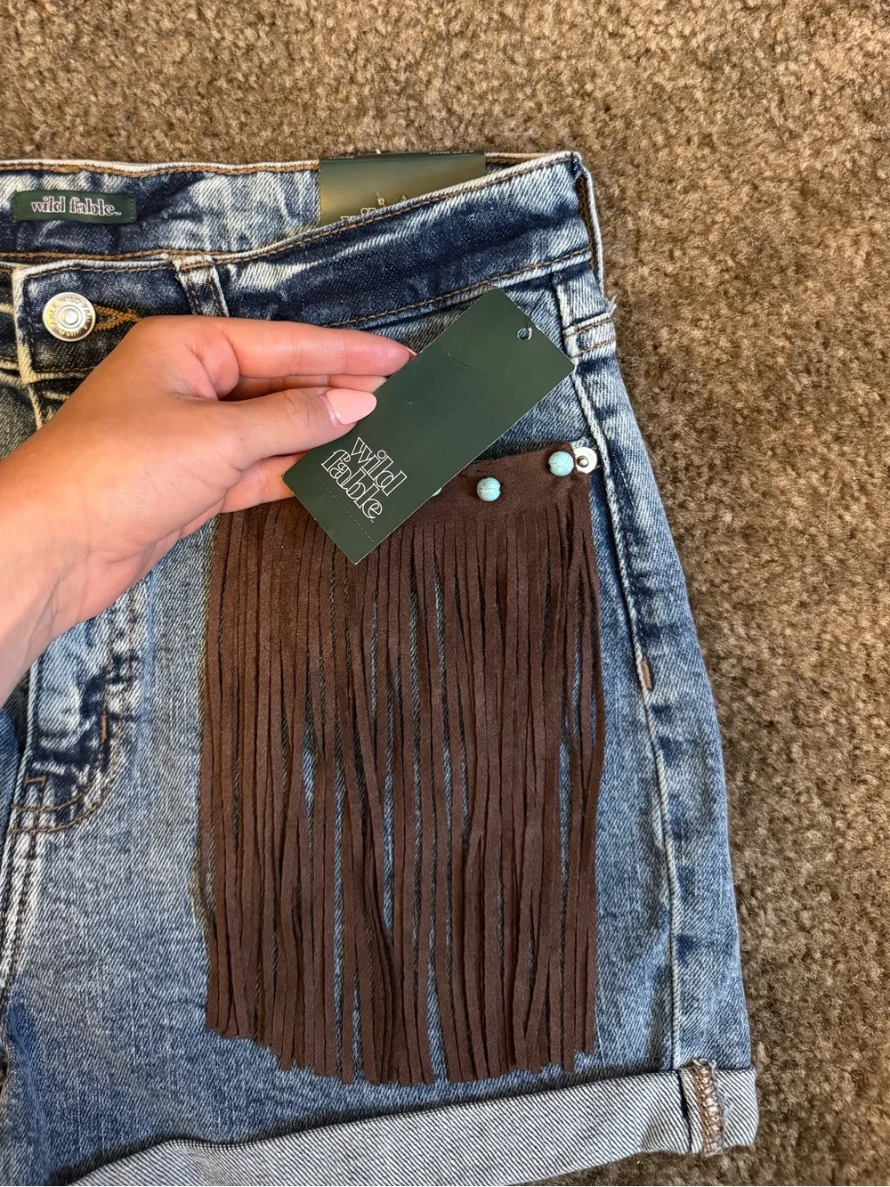 DIY Wild Fable Highest-Rise Denim Shorts Size 6